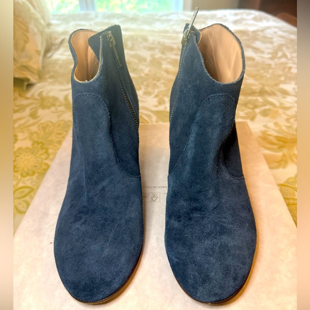 Club Monaco suede booties, size 6.5